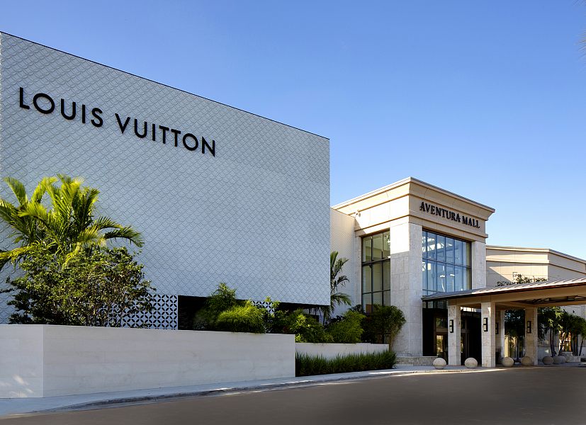 Магазин Louis Vuitton в Aventura Mall в Майами
