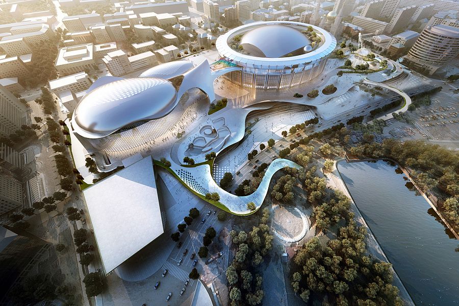 Проект реконструкции СК «Олимпийский» в Москве