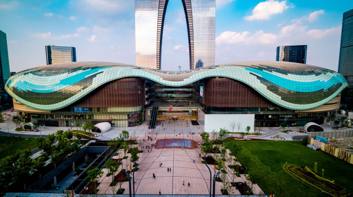 Mapic Awards 2018. Победитель в номинации «Лучший новый торговый центр» — Suzhou Center Mall (Китай) Mapic Awards 2018. Победитель в номинации «Лучший новый торговый центр» — Suzhou Center Mall (Китай)