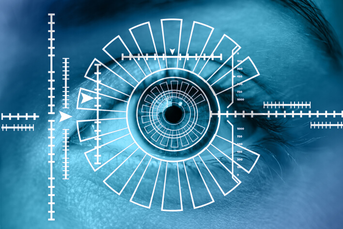 Сканирование лица человека с помощью современных технологий Face ID Сканирование лица человека с помощью современных технологий Face ID