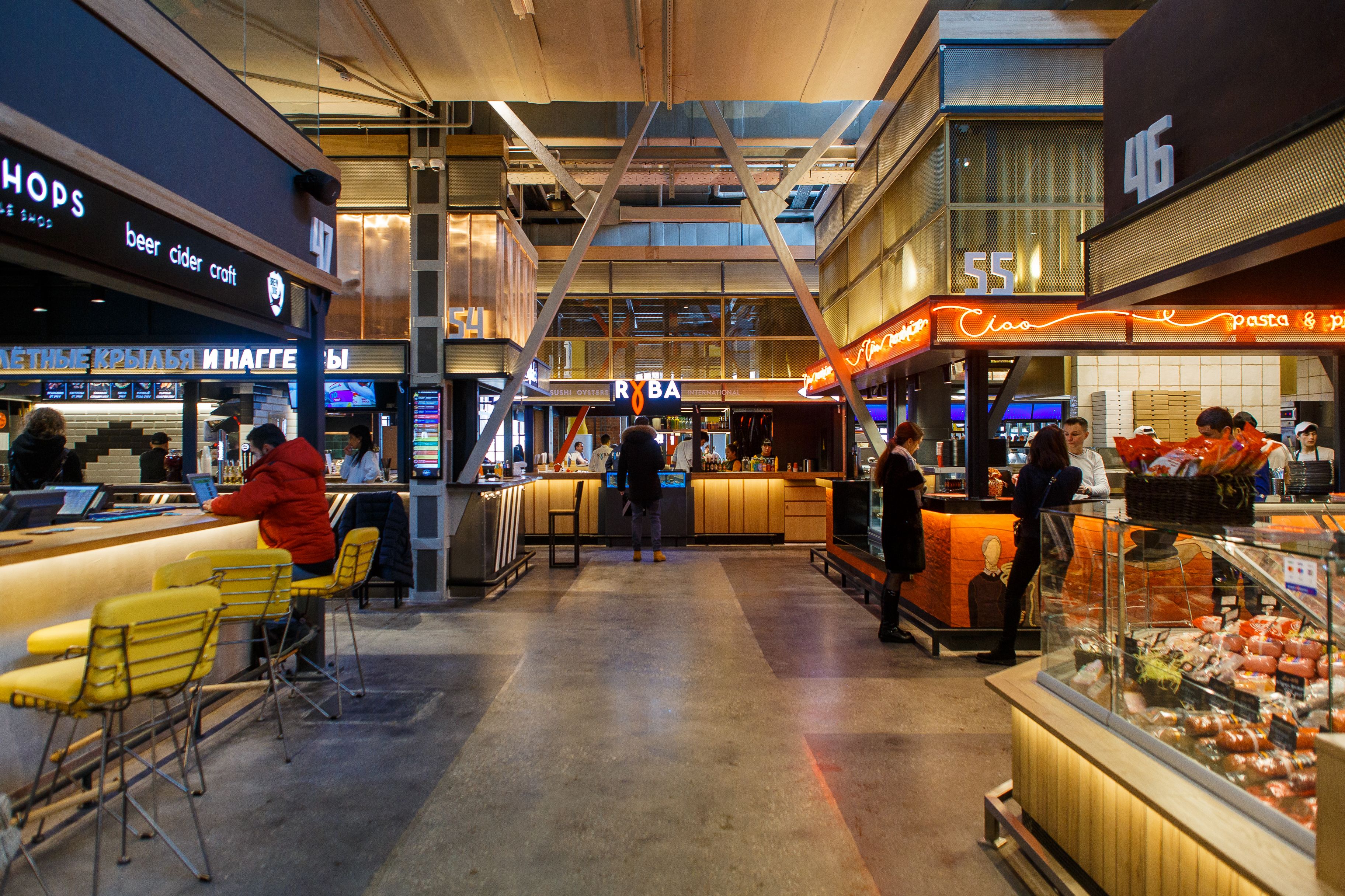 В феврале 2019 г. суши-бар с расширенным меню Ryba International заработал в пространстве нового фуд-молла «Депо».