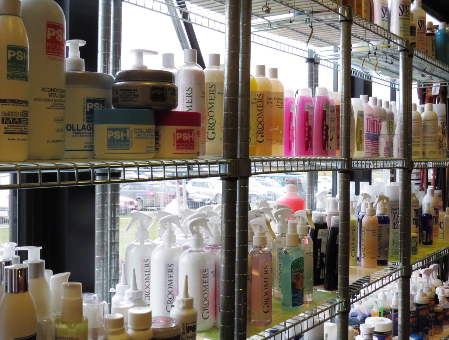 полка косметика