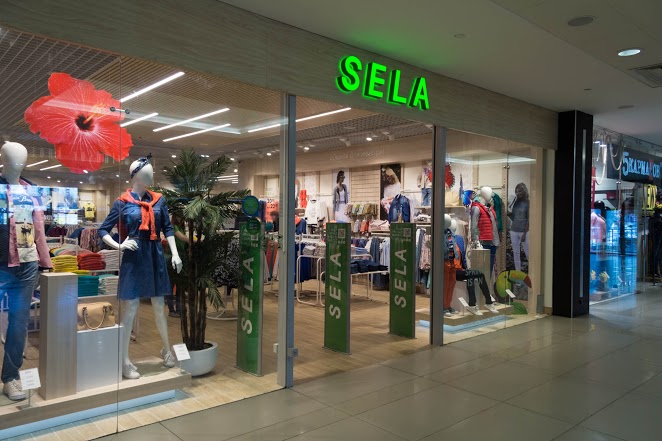 Магазин одежды Sela