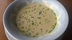 Крем-суп из топинамбура с кальмаром (570 рублей)