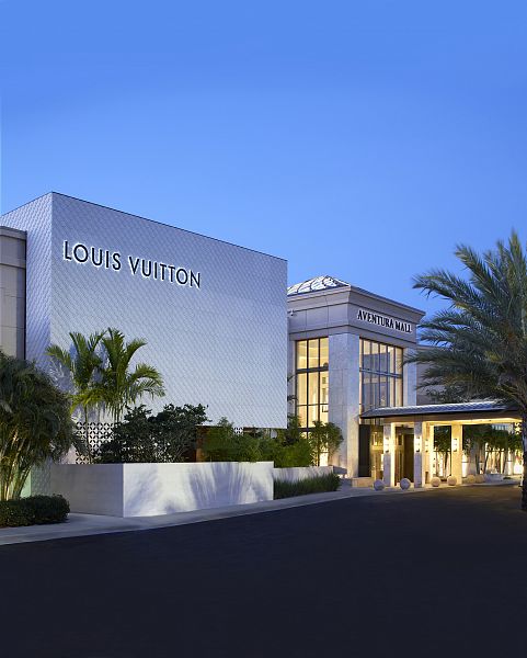 Магазин Louis Vuitton в Aventura Mall в Майами