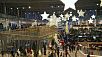 Новогоднее украшение торгового комплекса «Мега Химки»