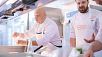 Участники «Приза Радецкого» готовят конкурсные блюда на кухне Grand Hotel Europe