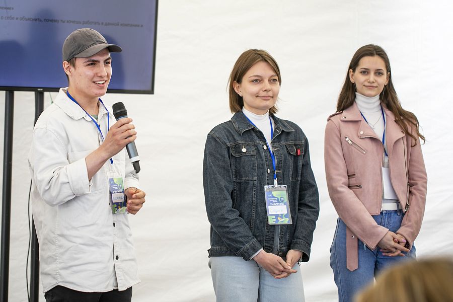 Конкурс "Большой шаг" в рамках Молодежного карьерного форума, Петербург, 2022 