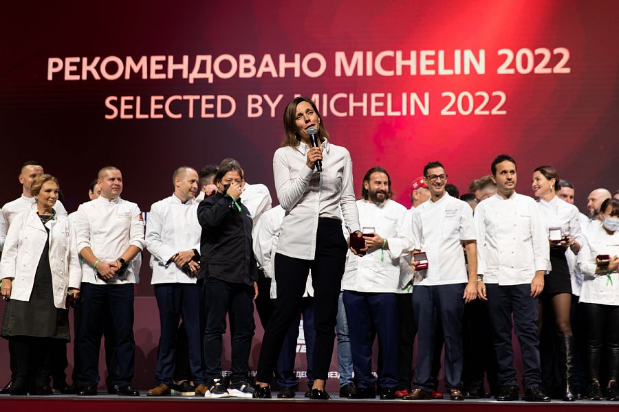 Церемония присуждения звезд Michelin в Москве, октябрь 2021 года