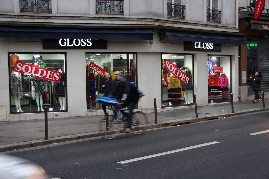 Рождественские распродажи в Париже