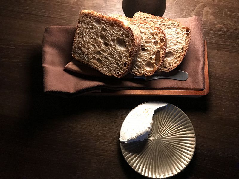 Хлебная корзина, ресторан Recolte 