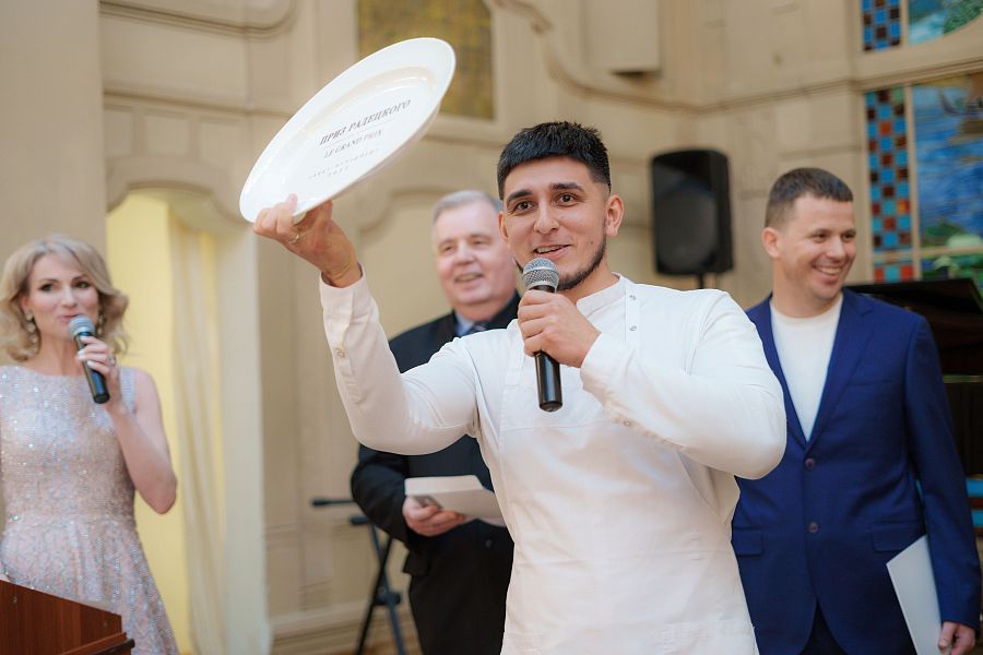 Обладатель гран-при конкурса петербургской кухни «Приз Радецкого» Валерий Порядин