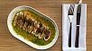 Командорский кальмар в соусе юдзу с таджасскими оливками (750 рублей), ресторан Cast, Петербург
